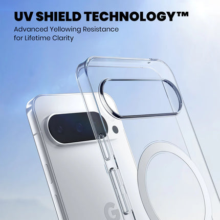 Anti-Yellow Magsafe Clear Case Google Pixel 9 Pro XL