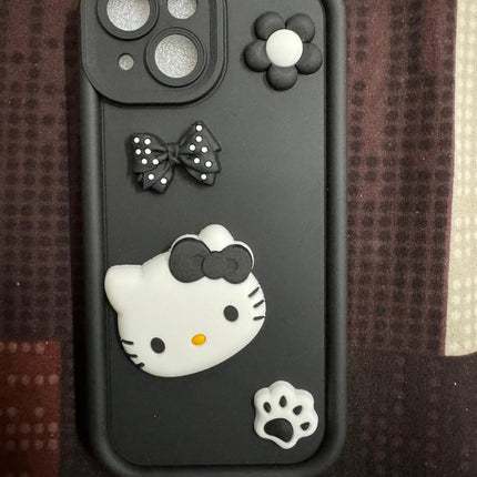 Humpy Case Cute 3D Bear Coffee Phone Case For iPhone  Soft Shockproof Protective Cover
