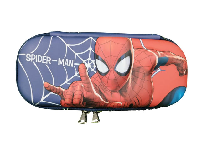 Spider Man Pouch Multipurpose Avengers Jumbo Pencil/Pen Pouch and Pencil EVA Hardtop Pouch Bag Case for School Supplies for Kids Pouch for Boys Birthday Gift for Kids (Mini Jumbo)