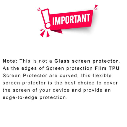 Unbreakable Screen Protector Hydrogel Membrane Compatible with Samsung Galaxy Z Flip 3 Covers Front and Back Screen | Edge to Edge Coverage with Easy Installation Kit (Clear)