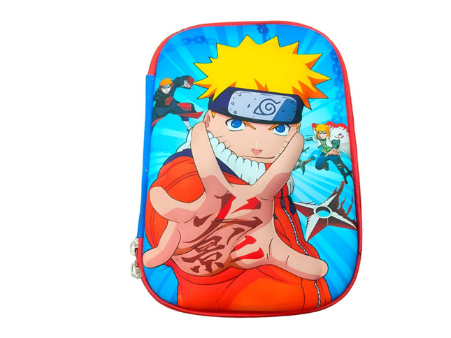 Naruto Pencil Pouch 3D, Anime Naruto Pencil Pouch Boys,Anime Pencil Box Girl, Naruto Pencil Pouch Luffy, Zeintsu Inosuke Pencil Pouch (Demon Slayer Anime) Kids Pencil Pouch