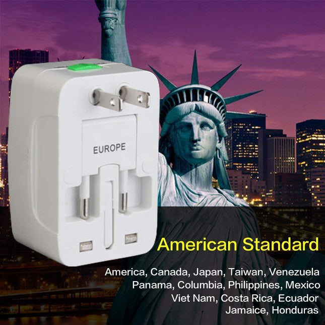 TGG 224+ Countries Supported 2024 Universal Travel Adapter Plug Travel Adapter International All in One Worldwide Universal Travel Adapters Compatible with Smart Phone, Laptop, Mobile, Camera, Tablet