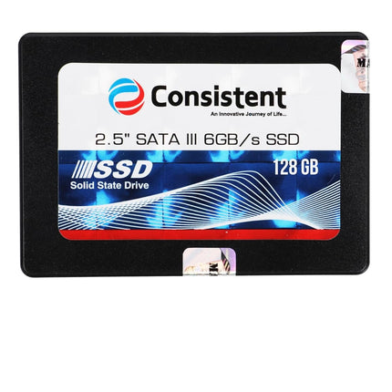Consistent 2.5 SATA 128 GB Laptop, Desktop Internal Solid State Drive (SSD) (CTSSD128S6 128GB SSD DRIVE)  (Interface: SATA, Form Factor: 2.5 Inch)