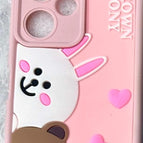 Pink Brown Cony