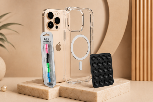 Humpy Case Reopening Sale | (Anti-Yellow Clear Case+Stickypod+Tempered Glass+Cable Protector