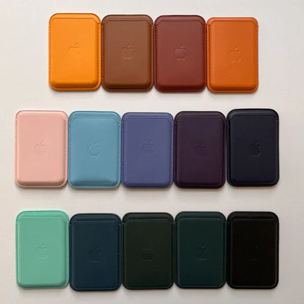 MagSafe Leather Wallet Card Holder