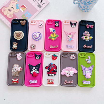 Cartoon Kuromi Kitty Case,Full Protective for iPhone