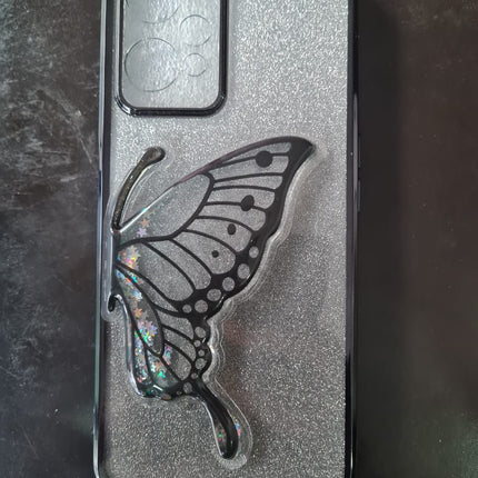 Luxury Glitter Cute Butterfly Plating Soft TPU