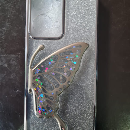 Luxury Glitter Cute Butterfly Plating Soft TPU