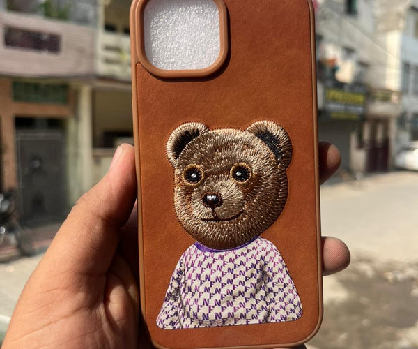 Premium Nimmy Teddy Back Cover for iPhone 15 – Humpy Case