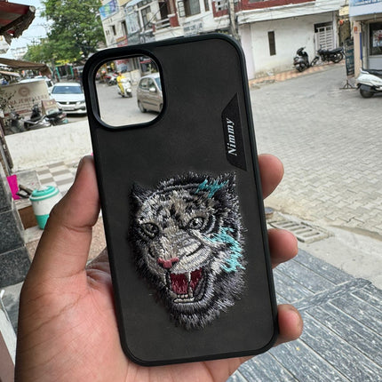 Nimmy Jacket Cool & Cute Embroidery Case Cover- For iPhone