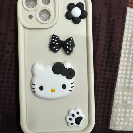 Humpy Case Cute 3D Bear Coffee Phone Case For iPhone  Soft Shockproof Protective Cover