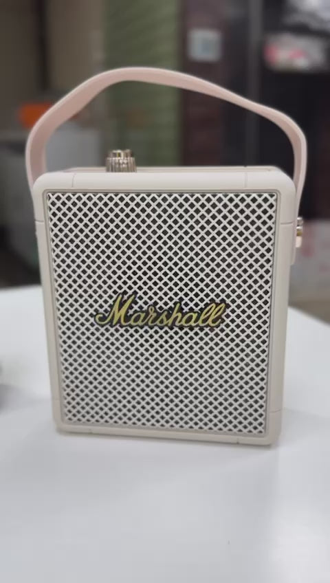 Marshall Stockwell II Portable Bluetooth Speaker with 20+ hours of