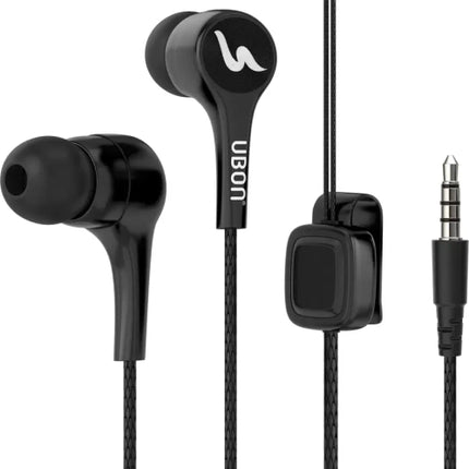 Ubon UB960 Wired Earphone With Mic - ECHO BUDS High Bass